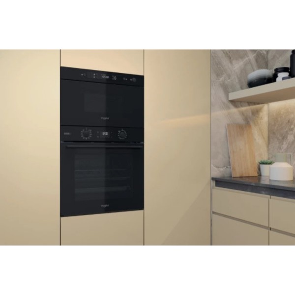 Фото - Комплект техніки Whirlpool Духова шафа + Мікрохвильова піч вбудована Whirlpool OMK58HU1B + MBNA900B